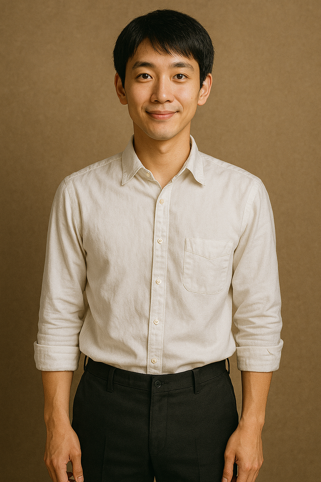 Image of a person generated by Llama Swallow Japanese AI Model